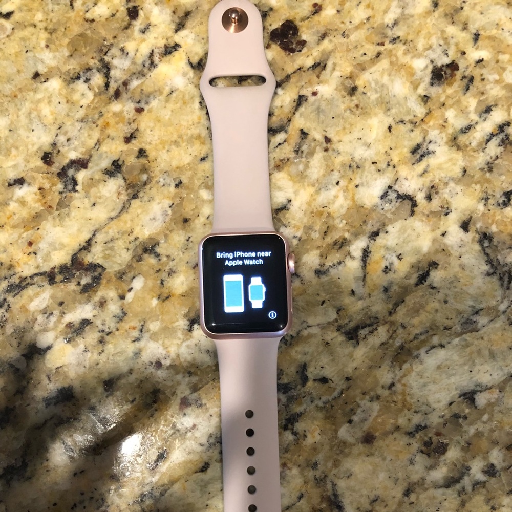 1st generation 38mm Apple Watch Rose Gold
